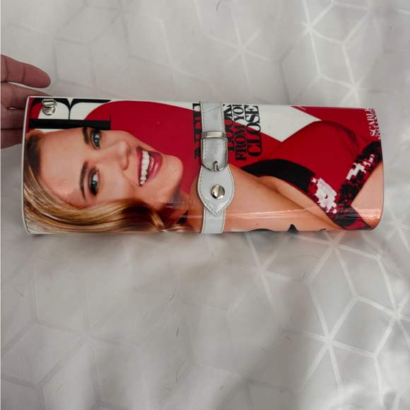 Vintage Harper's Bazaar Magazine Purse  Scarlet Johansson Cover - Picture 5 of 15